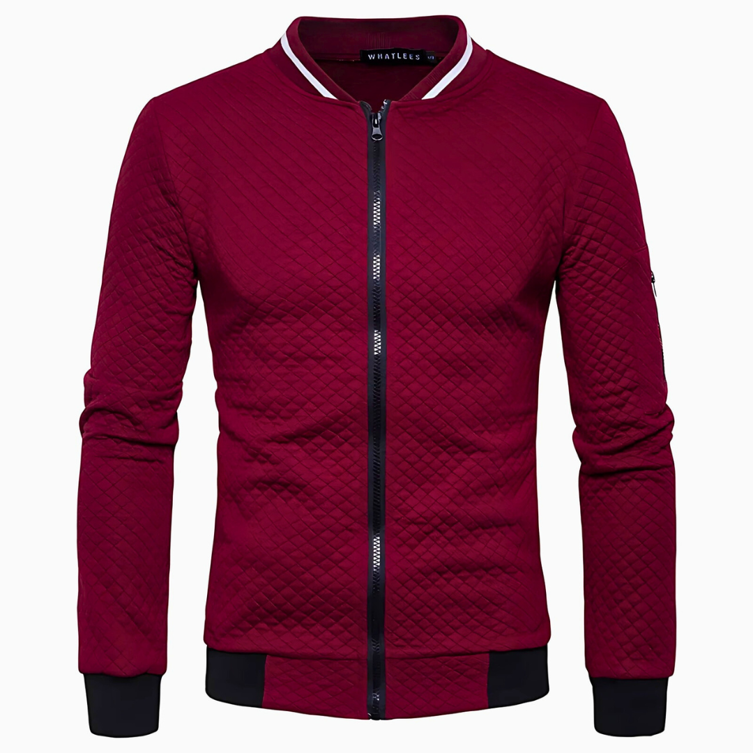 Finch Modern Quilted Zip-Up Jacket